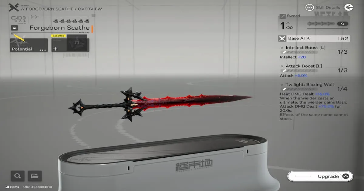 Forgeborn Scathe in Arknights Endfield