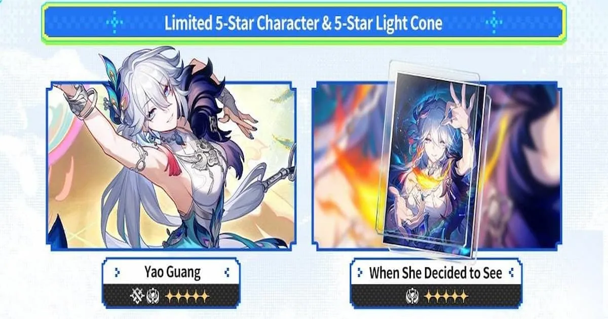 Honkai Star Rail Yao Guang Light Cone