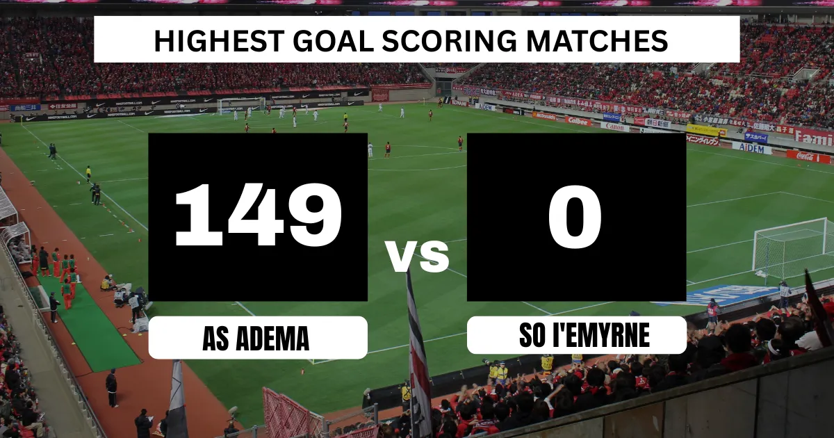 AS Adema 149–0 SO l'Emyrne