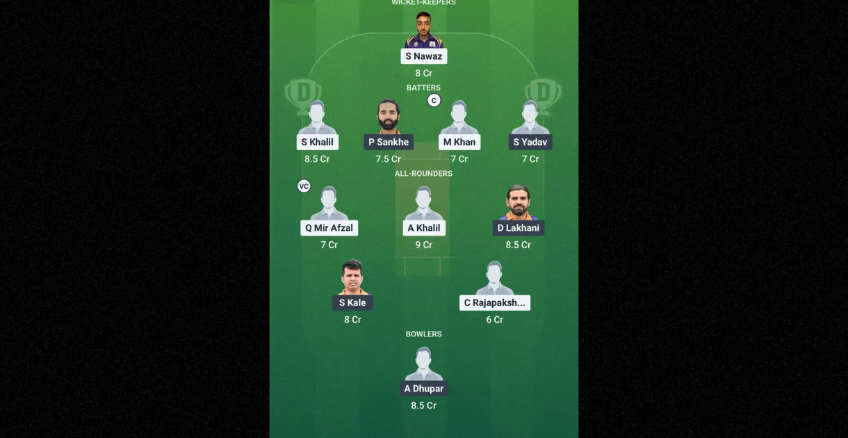 ALZ vs RPHX Dream11 Prediction Team 1