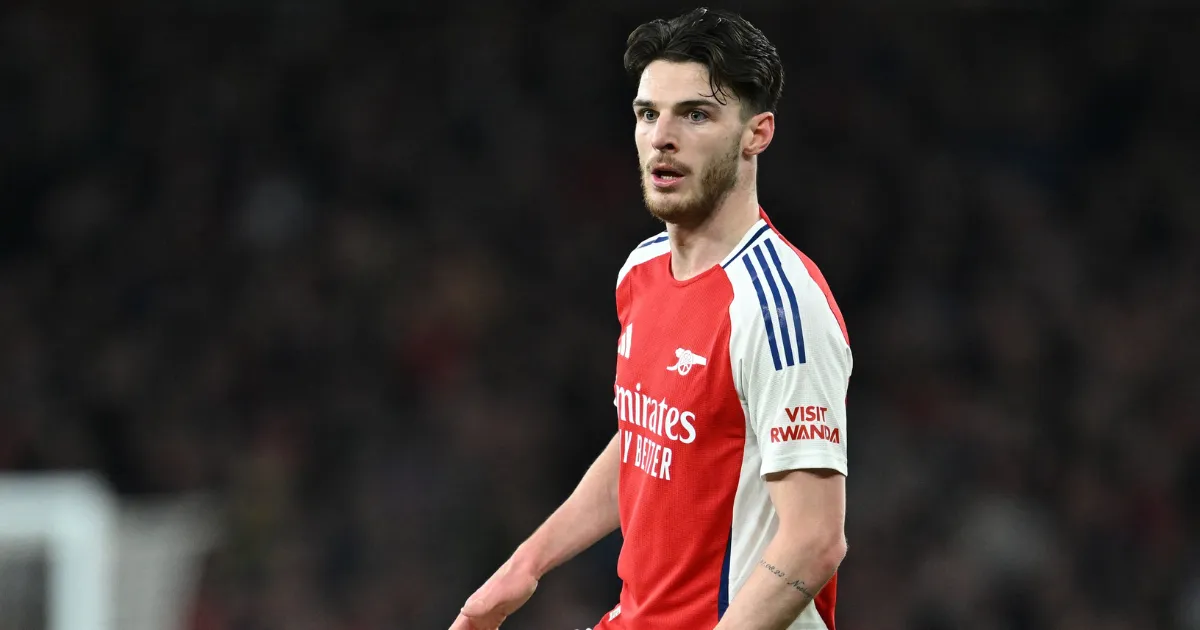 Declan Rice (Image Credit: X/Arsenal)