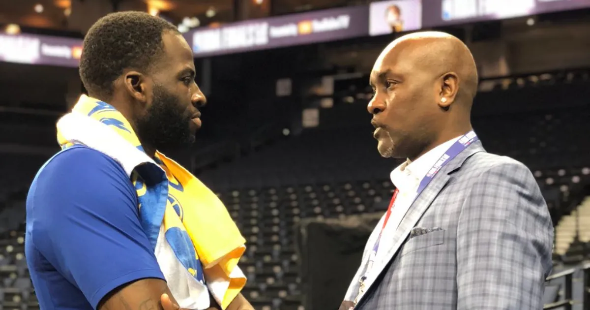 Draymond Green with Gary Payton(Right) Draymond Green with Gary Payton(Right)