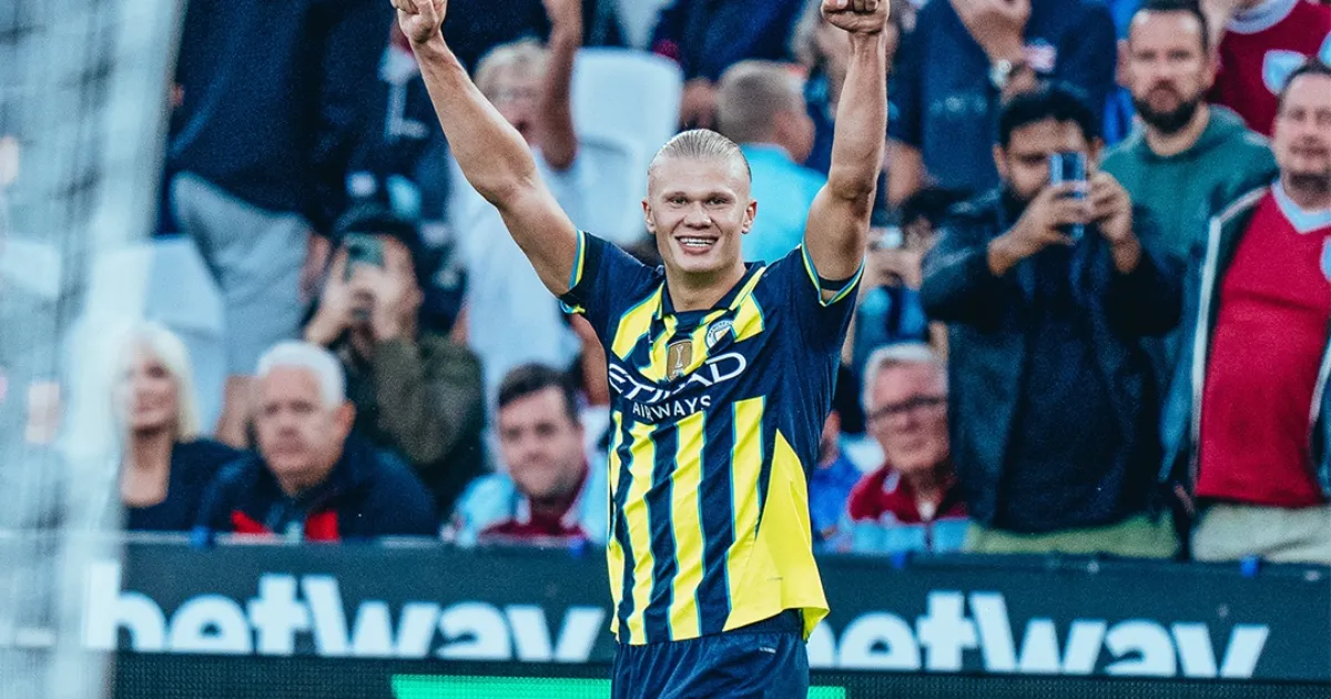 Erling Haaland (Image Credit: X/ManCity)