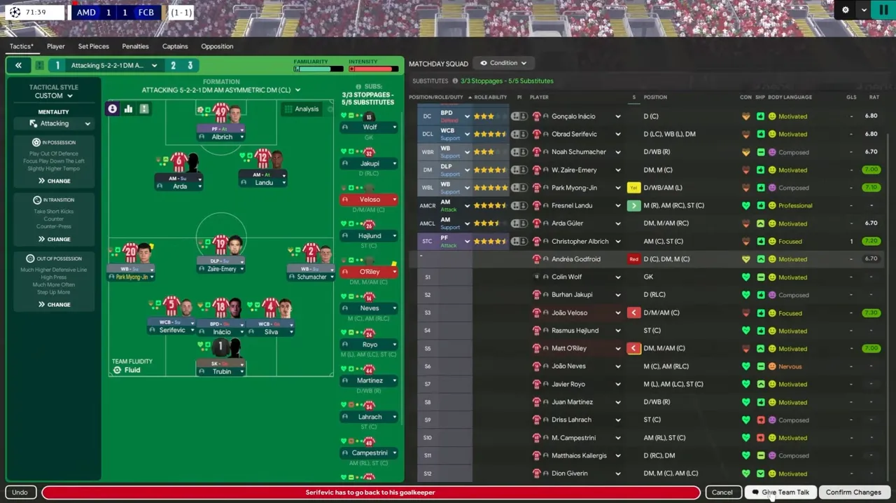 Football Manager 26 Beta Track Update