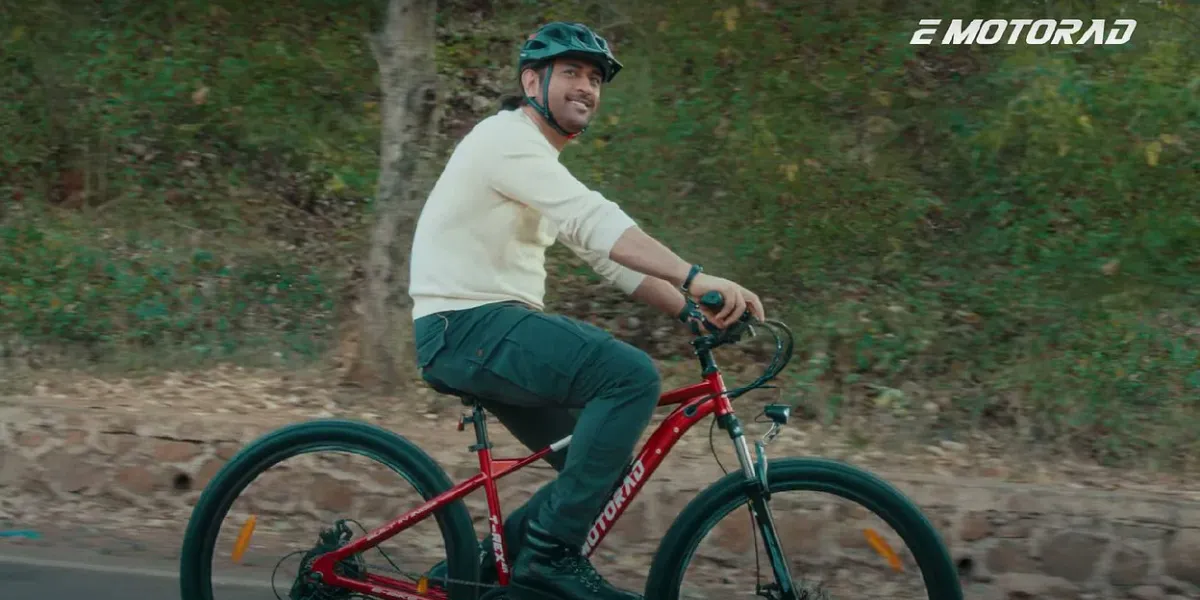 MS Dhoni for Emotorad 