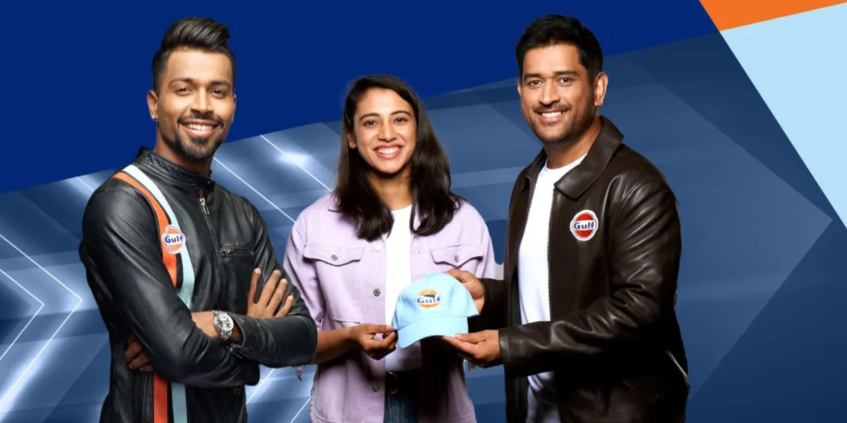 MS Dhoni for Gulf Oil