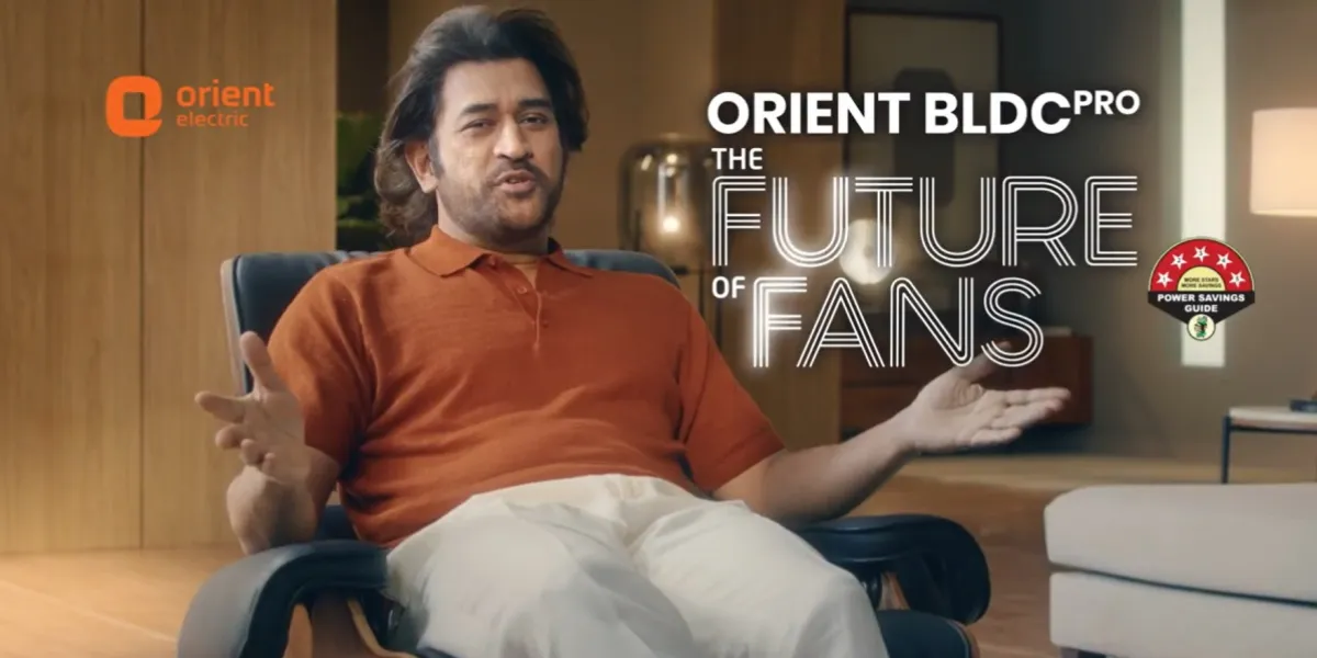 MS Dhoni's ad for Orient Electric