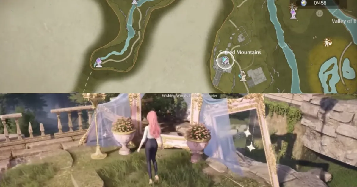 Sacred Mountain Stamp Infinity Nikki