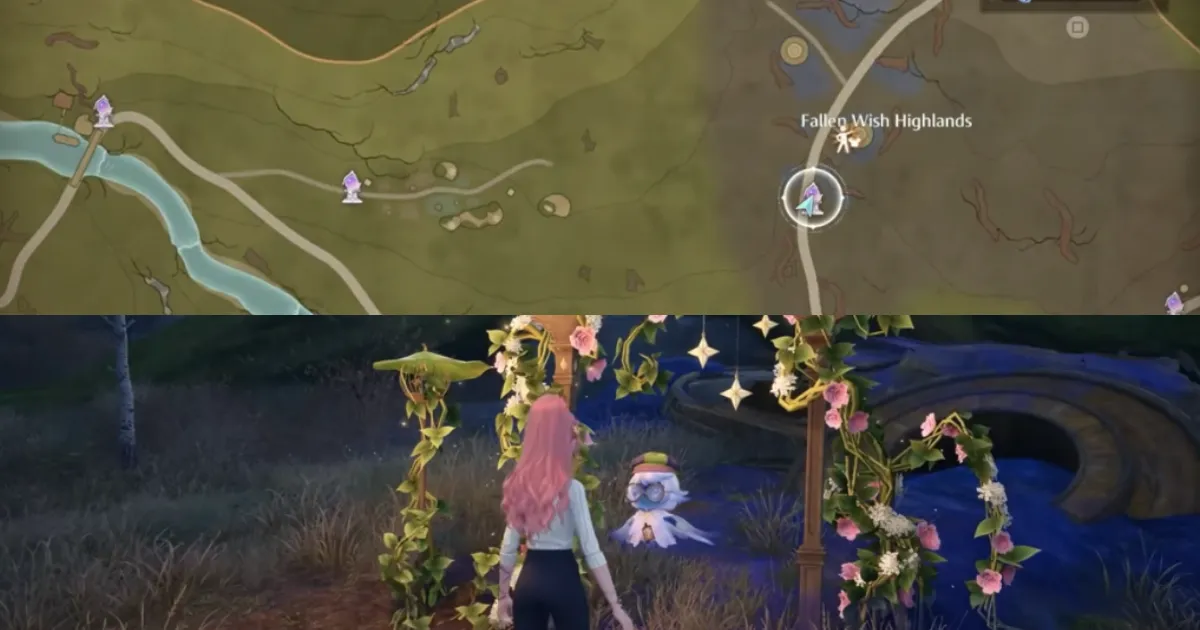 Fallen Wish Highlands Stamp Infinity Nikki