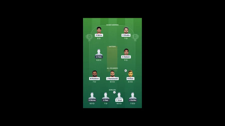OMN vs PNG Dream11 Prediction Team 2 (Image Credit: Dream11 app)