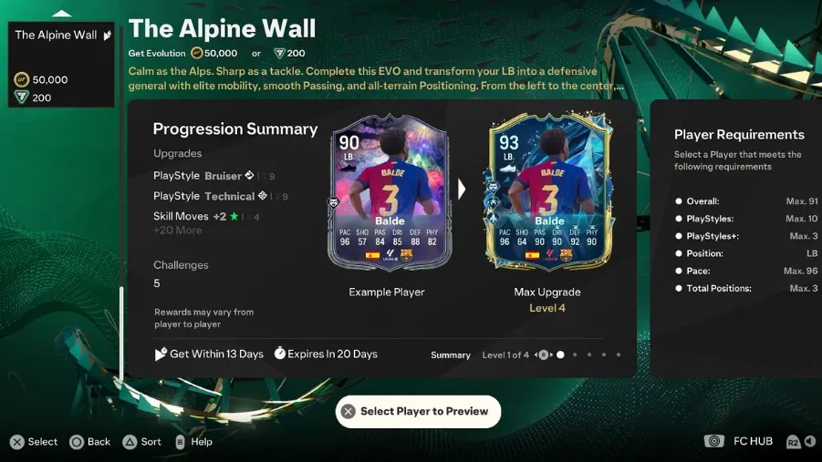 FC 25 The Alpine Wall Evolution FC 25 The Alpine Wall Evolution