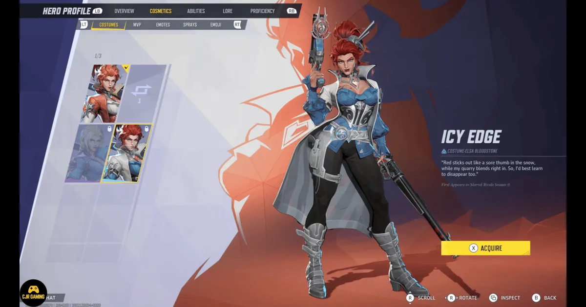 Icy Edge Elsa Bloodstone