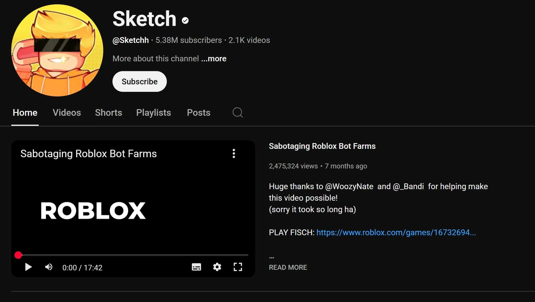 Top 15 Best Roblox YouTubers In 2026 Know All Popular Names Sketch
