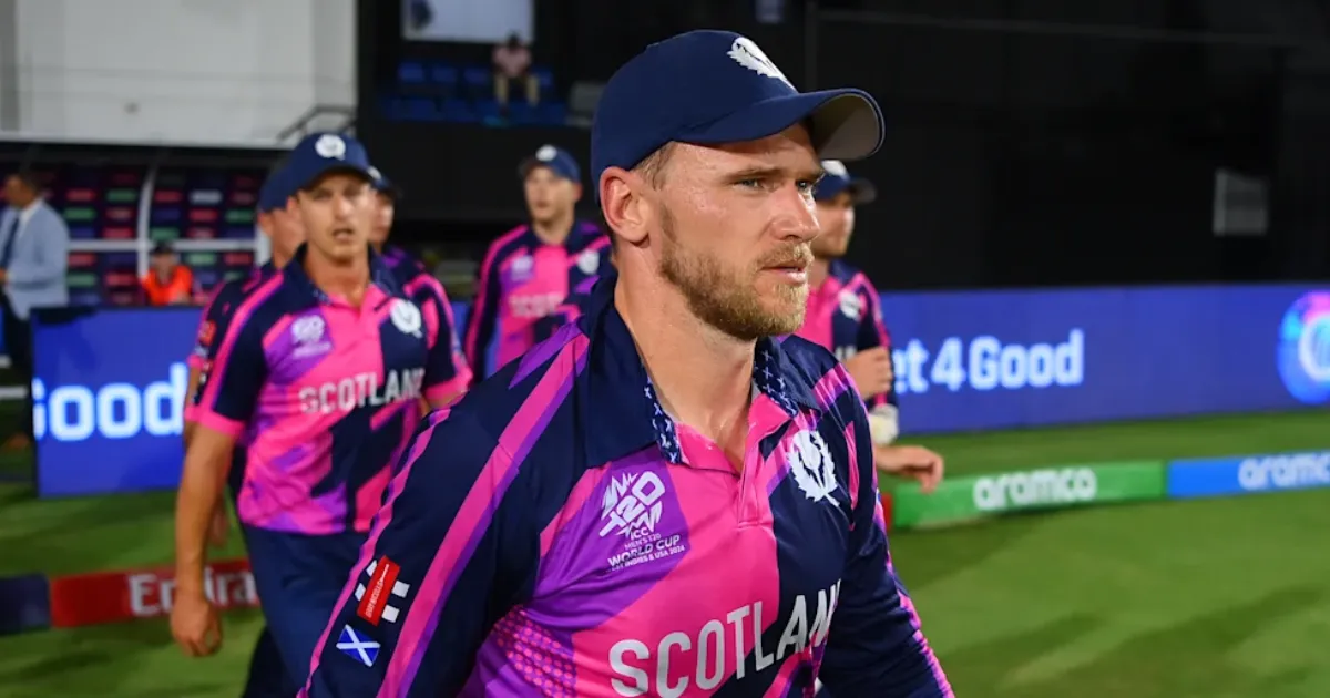 Scotland Captain Richie Berrington