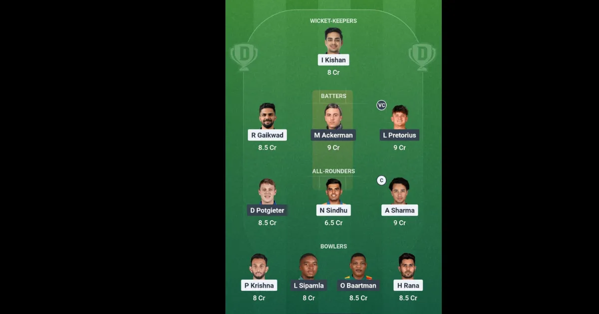 IN-A vs SA-A Dream11 Prediction