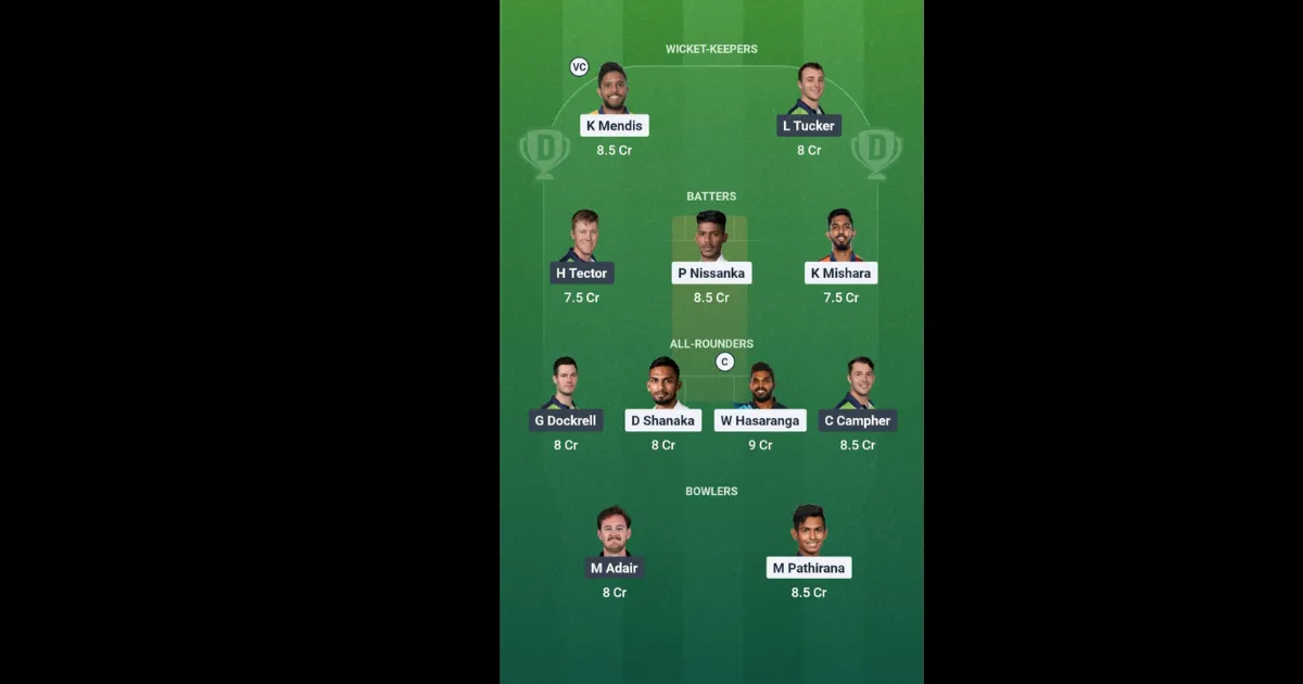 SL vs IRE Dream11 Prediction