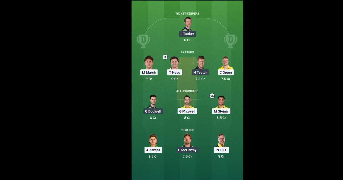 AUS vs IRE Dream11 Prediction