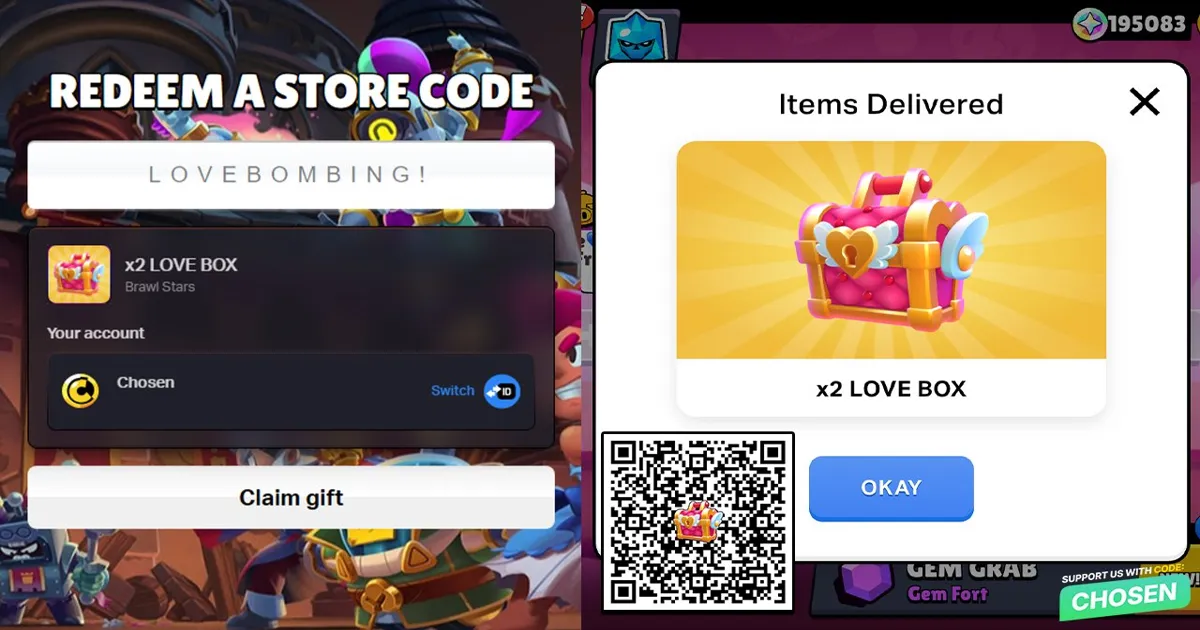 Brawl Stars Love Box