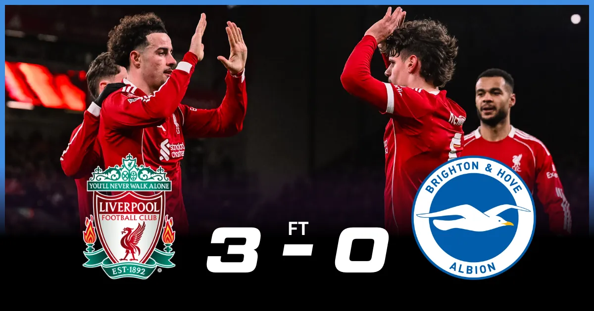 Liverpool 3-0 Brighton Player Ratings: The Reds Thumped Brighton to Overcome FA Cup Hurdle at Anfield