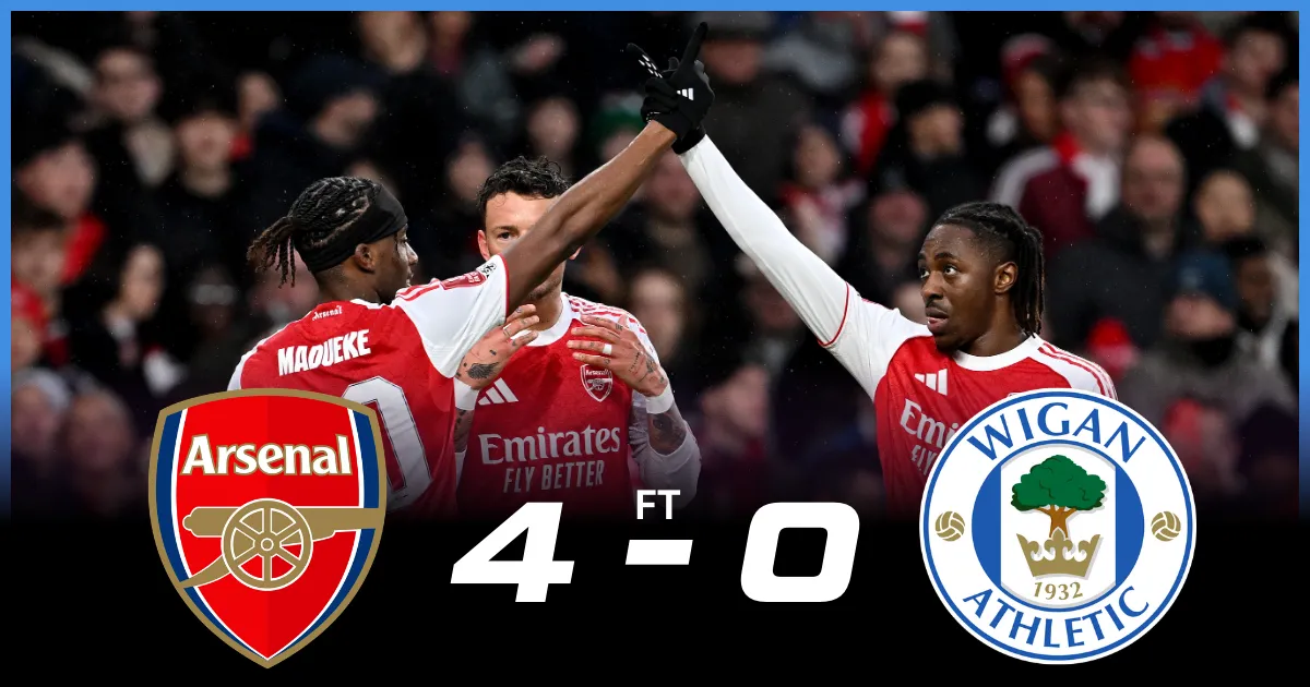 Arsenal 4-0 Wigan Athletic Player Ratings: Gunners Put Four Past Wigan to Seal Qualification Into the Next Round of the FA Cup