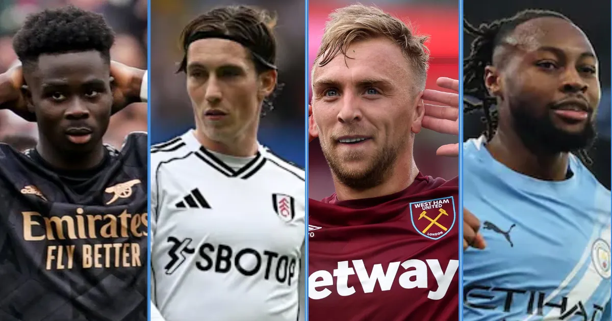 Best wingers in Premier League 