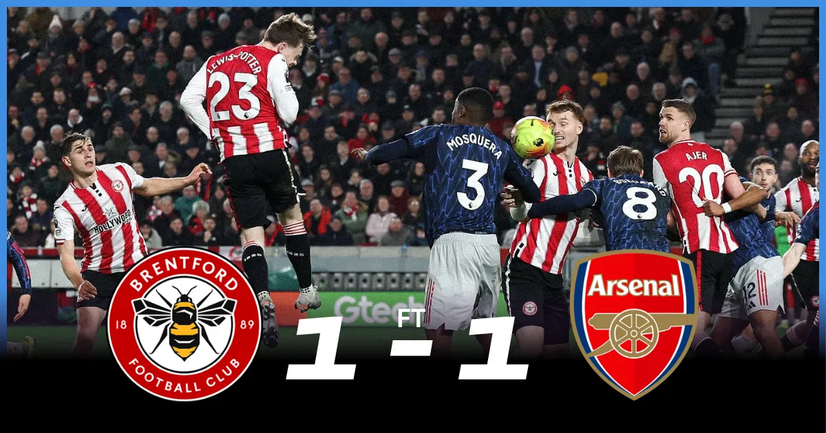 Brentford vs Arsenal Player Ratings
