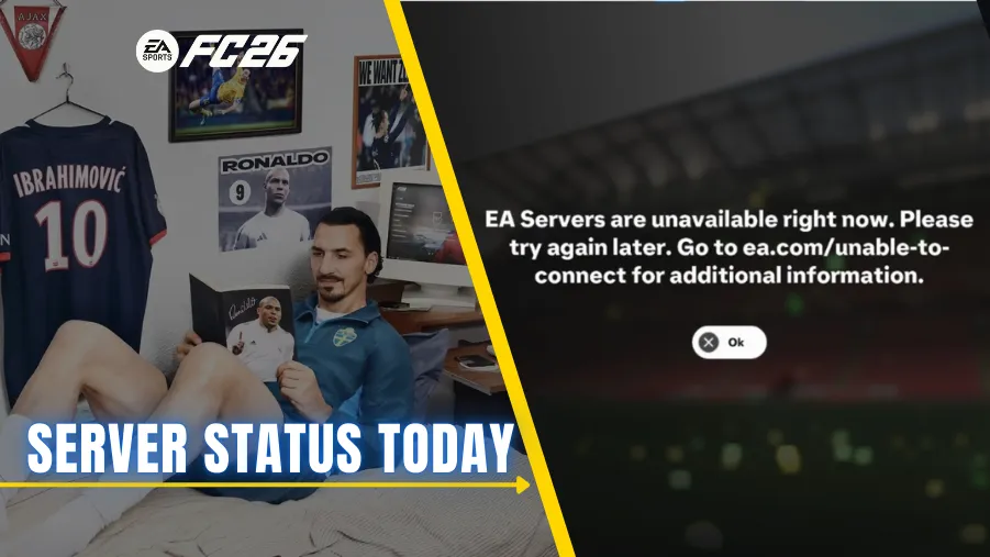 FC 26 Server Status Today FC 26 Server Status Today