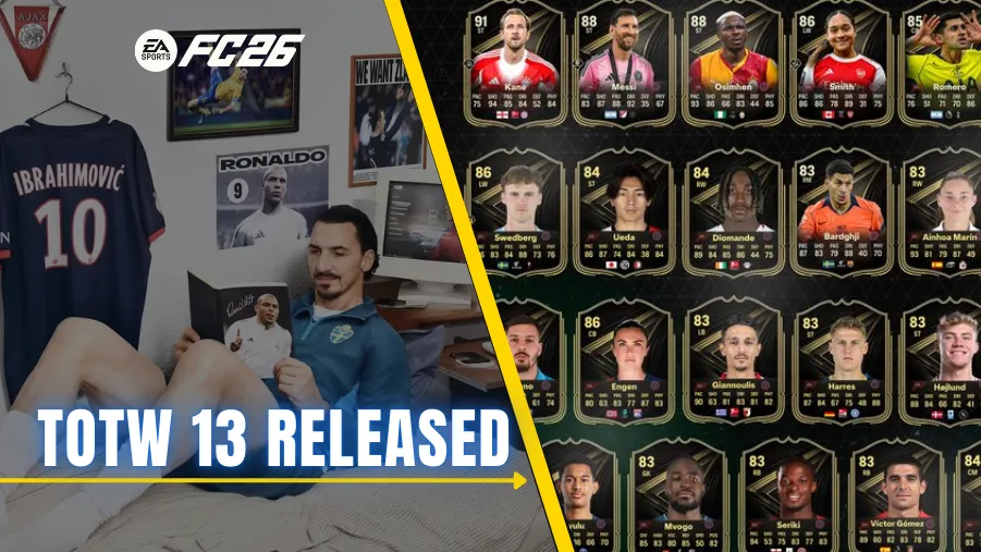 FC 26 TOTW 13 Released FC 26 TOTW 13 Released
