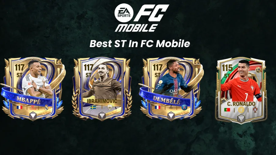 Top 10 Best ST In FC Mobile: Player Stats & Overall Ratings