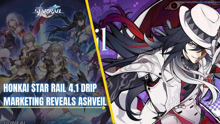 Honkai Star Rail 4.1 Drip Marketing Reveals New Character Ashveil