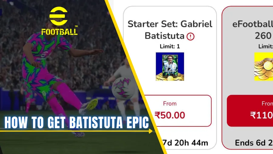 Konami eFootball Batistuta Brings Classic Striker Energy to the Pitch