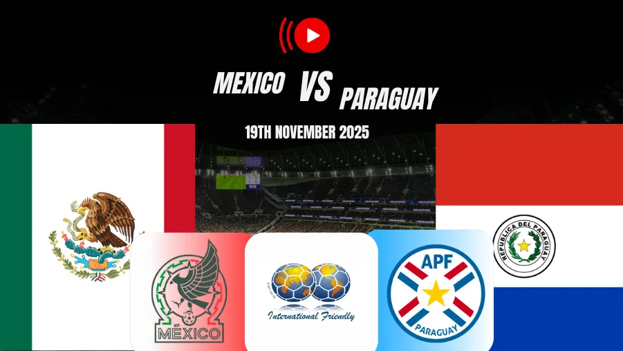 Is Mexico vs Paraguay Live Streaming on TV Tonight?