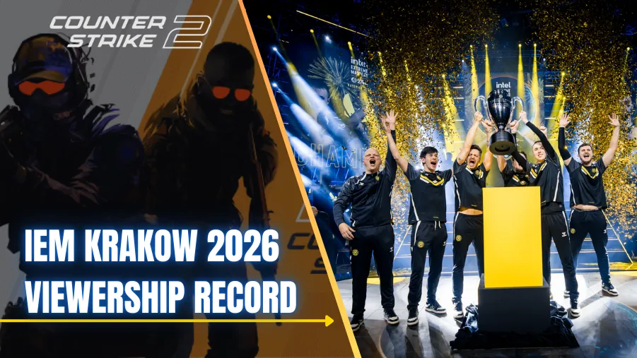 IEM Krakow 2026 Viewership Record: 1,387,966 Viewers Witnessed Vitality Make History