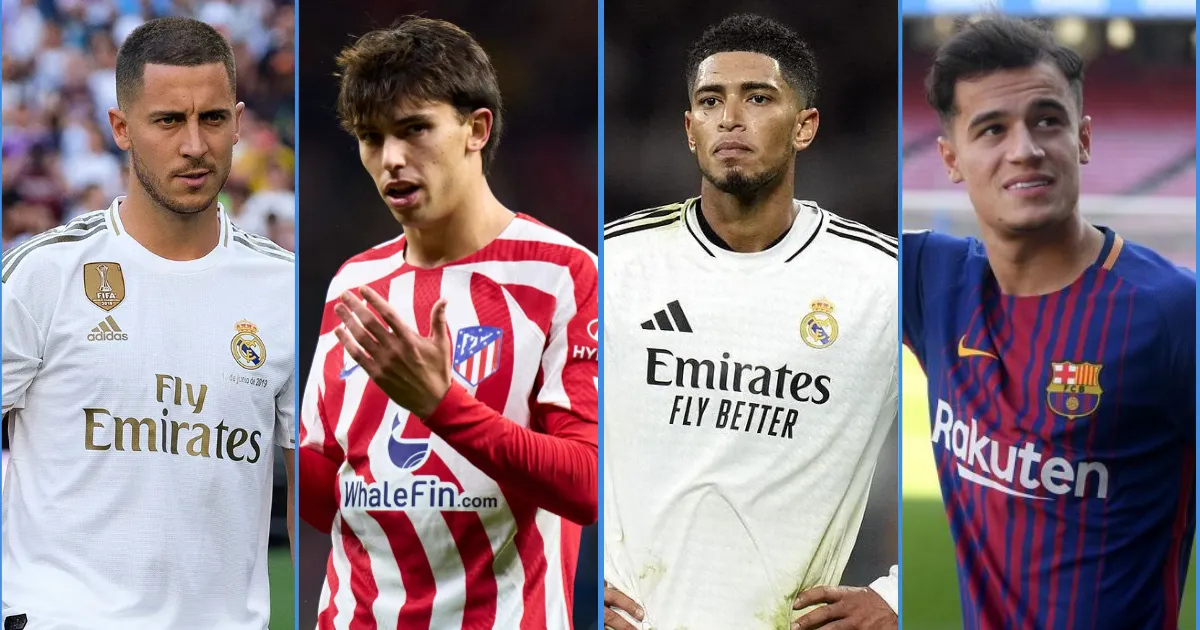 Most Expensive Transfers in La Liga