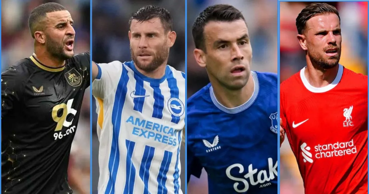 2023/24 Premier League's oldest players