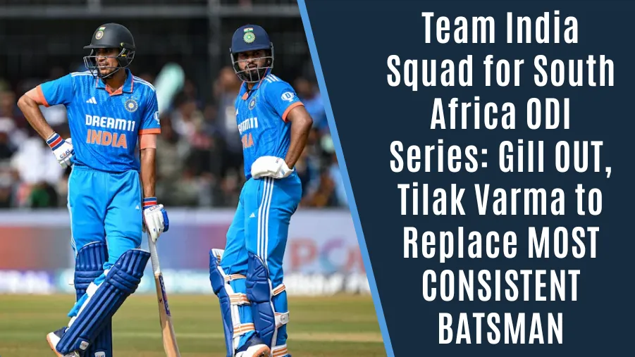Team India Squad for South Africa ODI Series Team India Squad for South Africa ODI Series