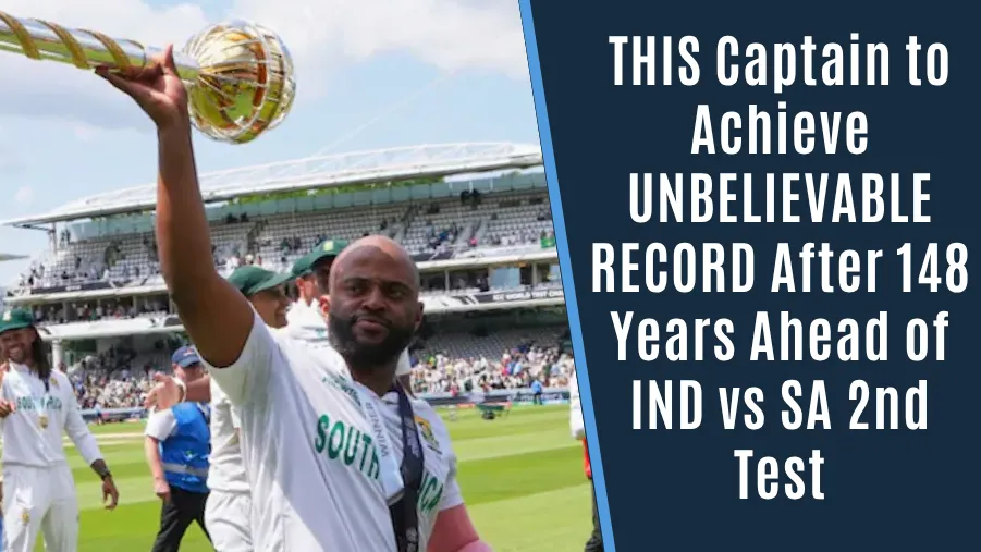 THIS Captain to Achieve UNBELIEVABLE RECORD After 148 Years Ahead of IND vs SA 2nd Test