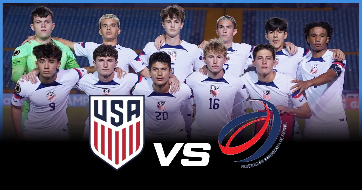 Jakupovic Eyes Record: Where to Watch USA U17 vs Dominican Republic U17 Live