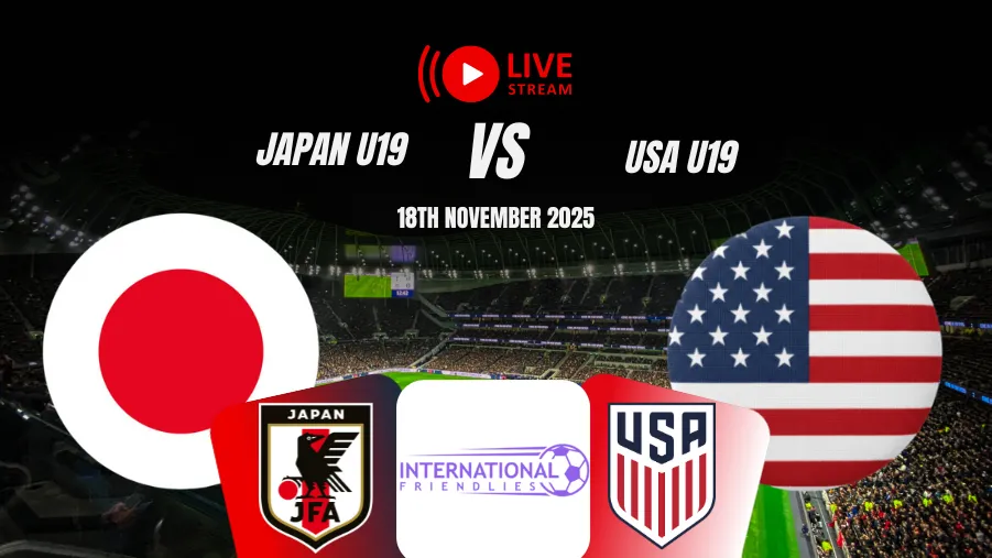How to watch Japan U19 vs USA U19?