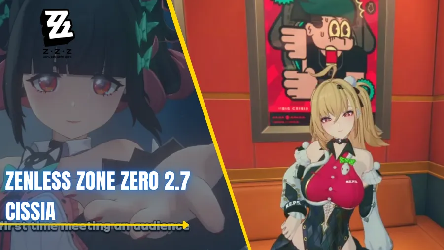 Cissia Officially Revealed in Zenless Zone Zero 2.7 Drip Marketing