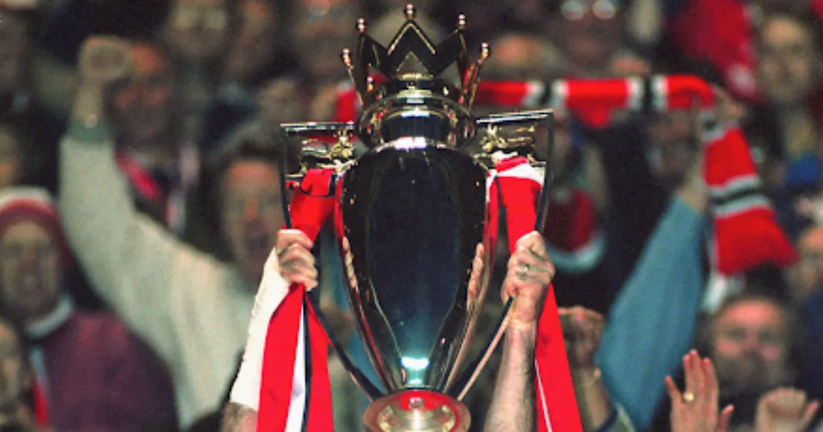 Premier League trophy