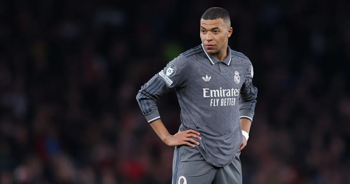 Kylian Mbappe in action during a game against Arsenal (Credits: Official X account of RealMadridXtra)