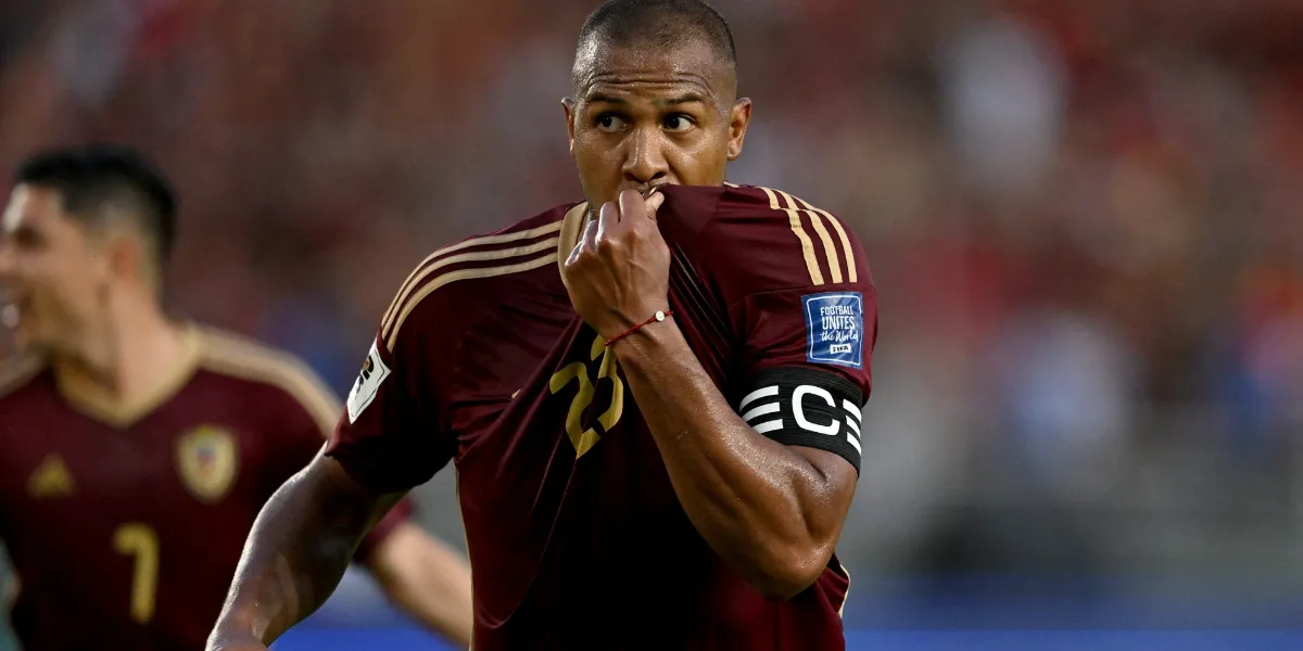 Rondon was one of the best rated players in Venezuels vs Bolivia Player Ratings.