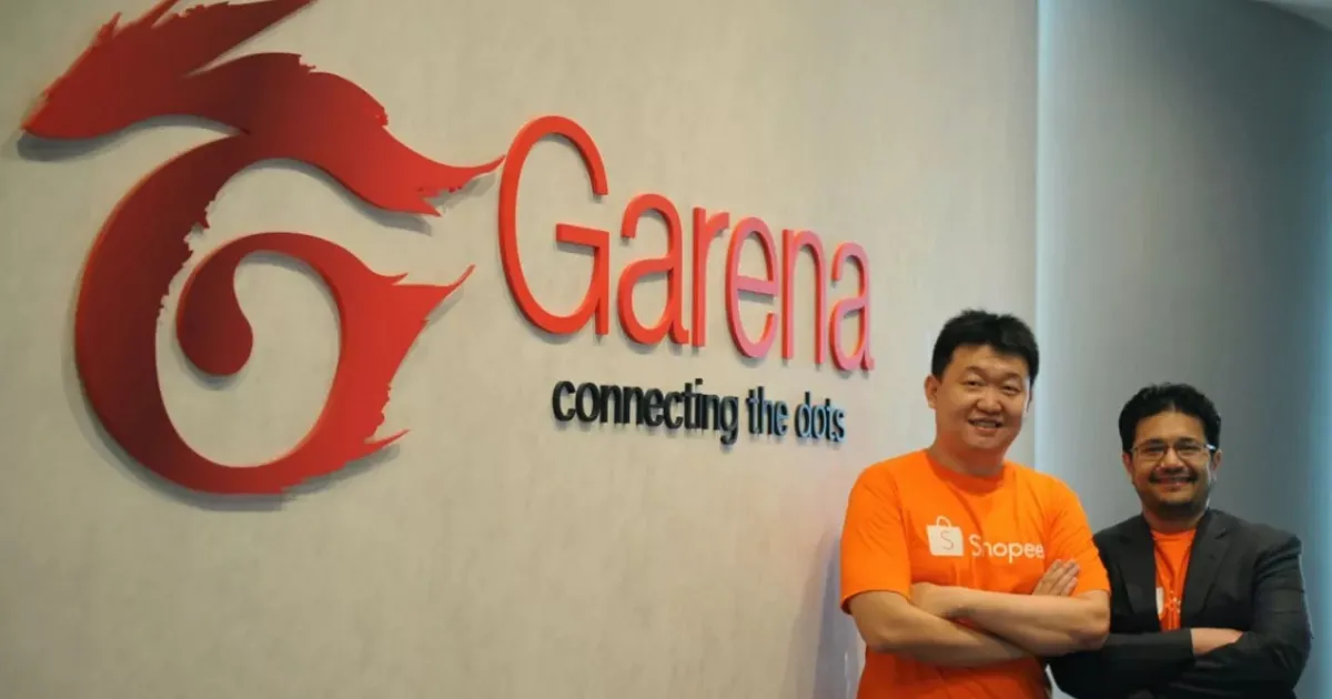 Free Fire Owner Forrest Li (L)