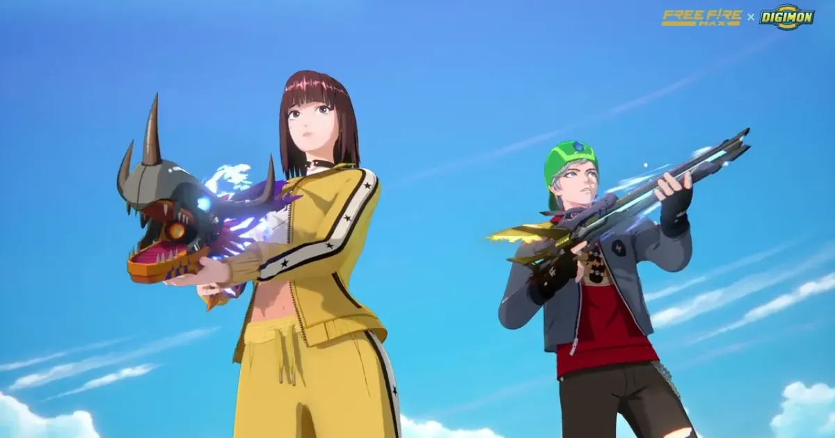 Free Fire MAX x Digimon Adventure