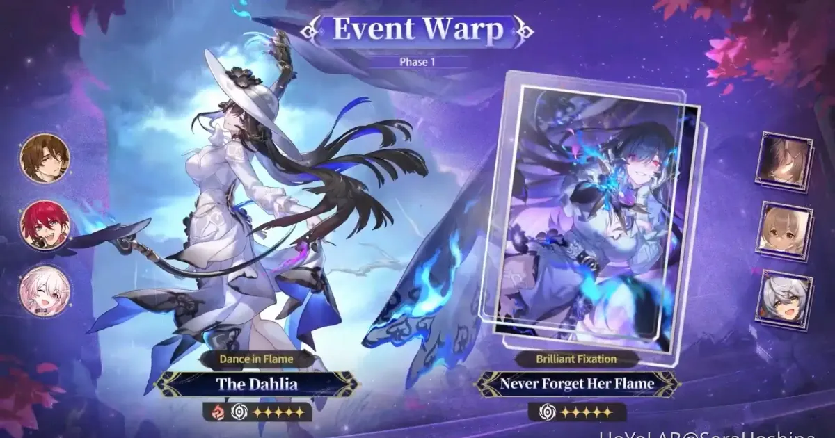 Honkai Star Rail Version 3.8 Event Warp Phase I
