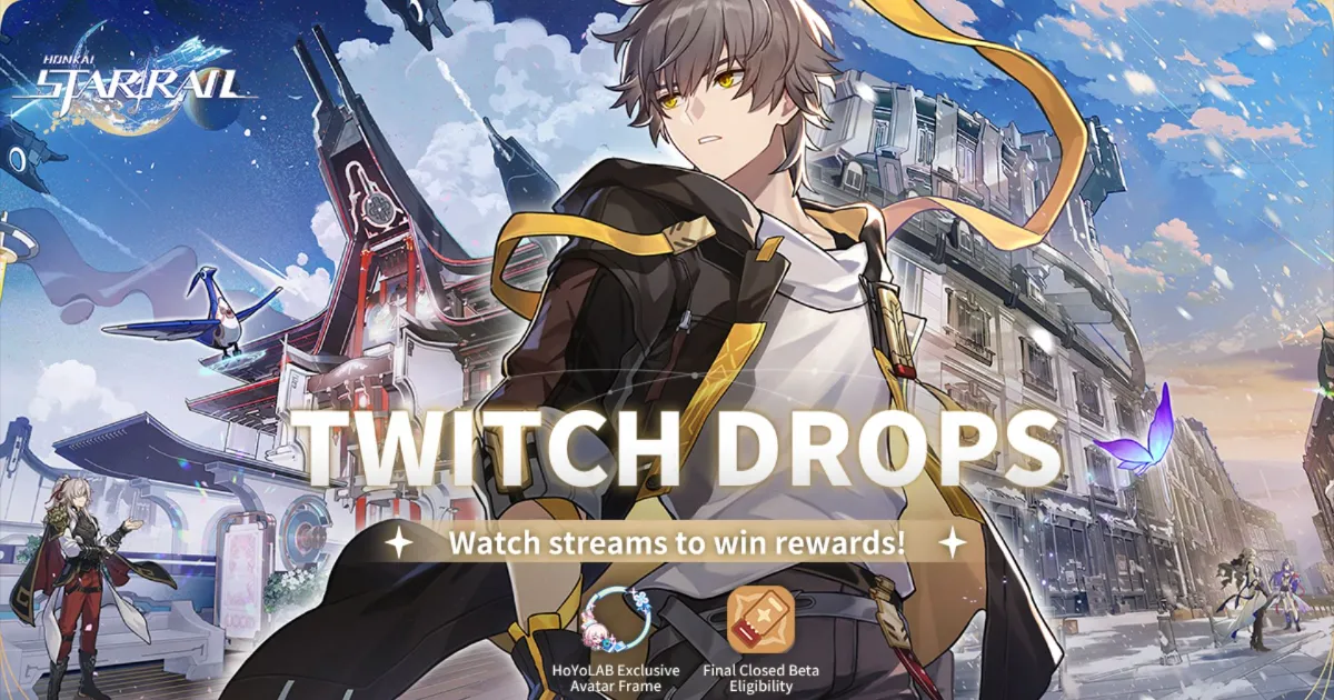 Honkai Star Rail 3.8 Twitch drops