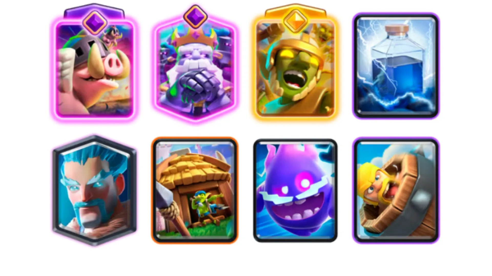 EvoGhostRHogs Deck in Clash Royale