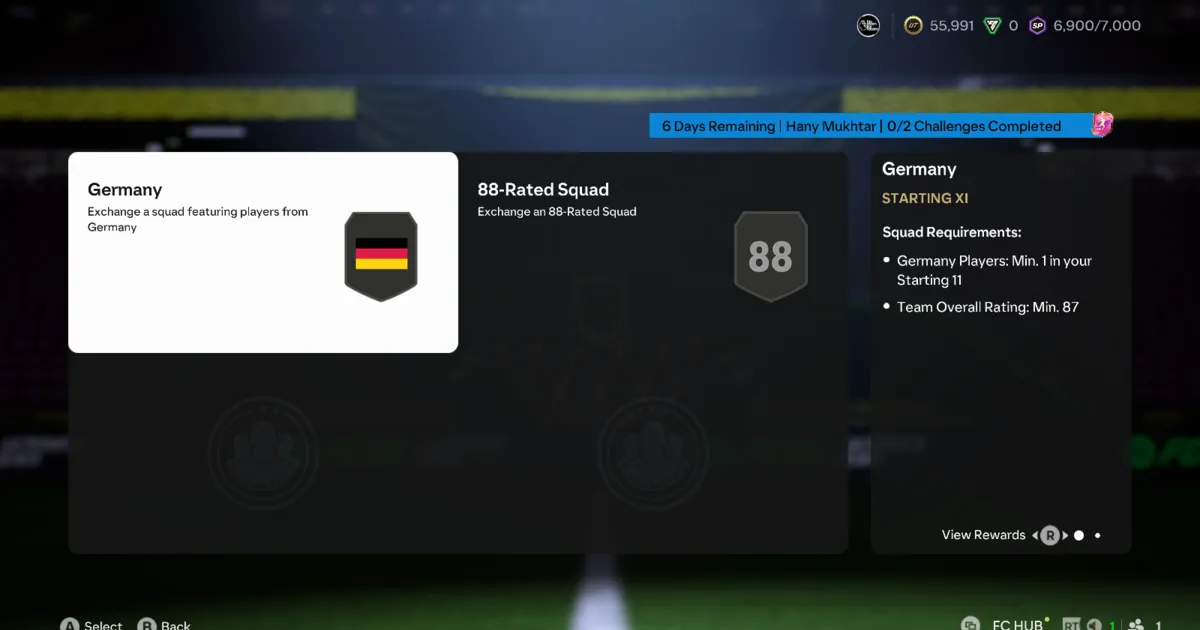 FC 25 Hany Mukhtar FUTTIES SBC Task