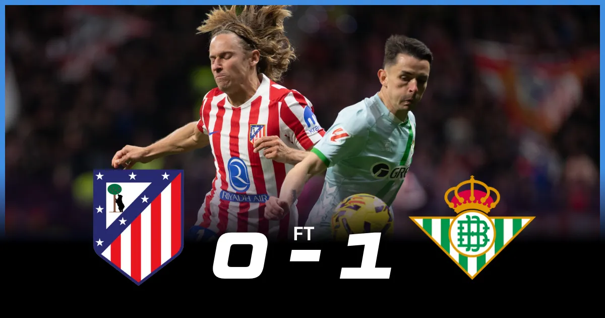 Atletico Madrid vs Real Betis Player Ratings